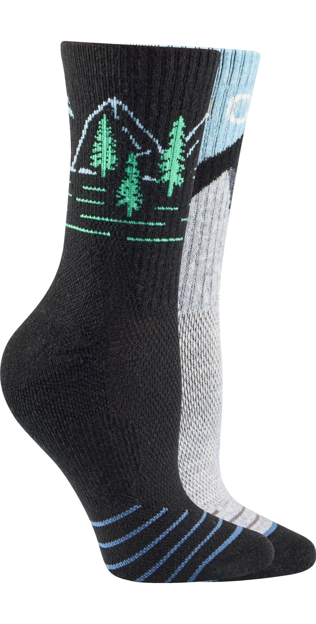 Woods Women's Macbrien Hiking Quarter Socks - 2 pk