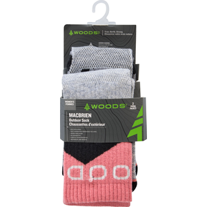 Woods Women's Macbrien Hiking Quarter Socks - 2 pk