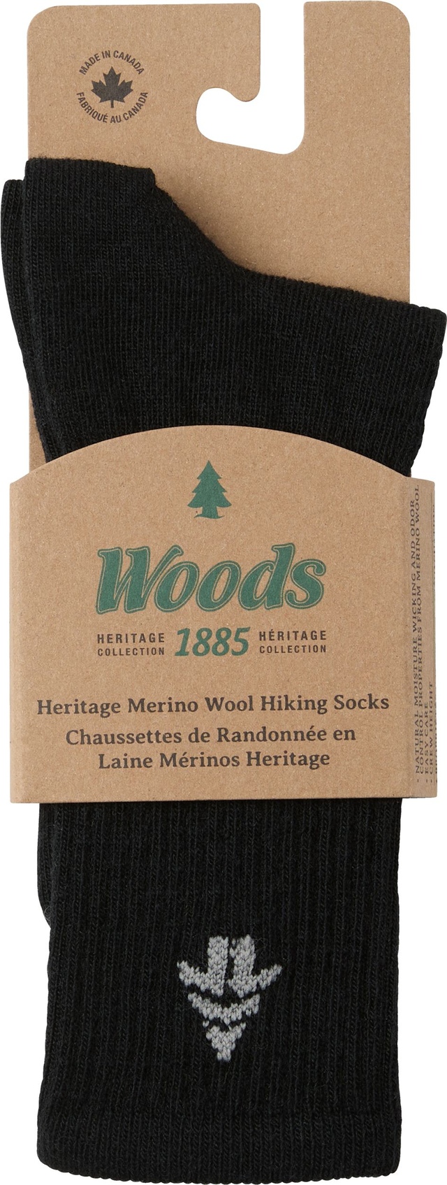 Woods Women's Kemmel Mic Hiking Socks