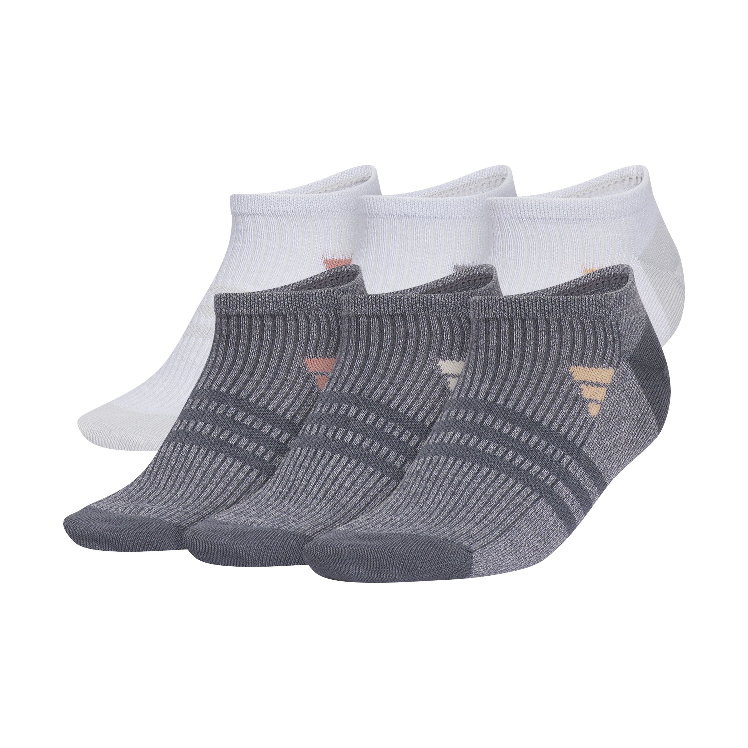 adidas Women's Superlite 3.0 No Show Socks - 6 Pack