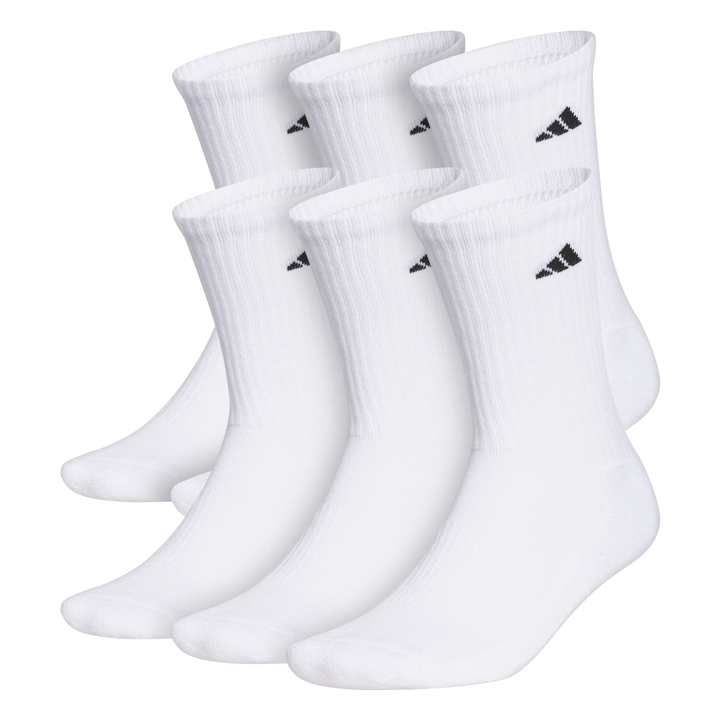adidas Women's Athletic Sweatshirt Socks - 6 Pack
