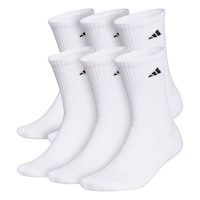 adidas Women's Athletic Sweatshirt Socks - 6 Pack