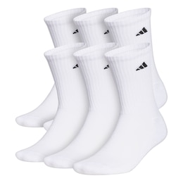 adidas Women's Athletic Sweatshirt Socks - 6 Pack