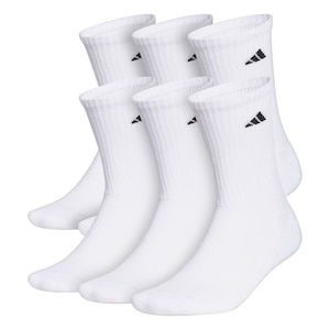 adidas Women's Athletic Sweatshirt Socks - 6 Pack
