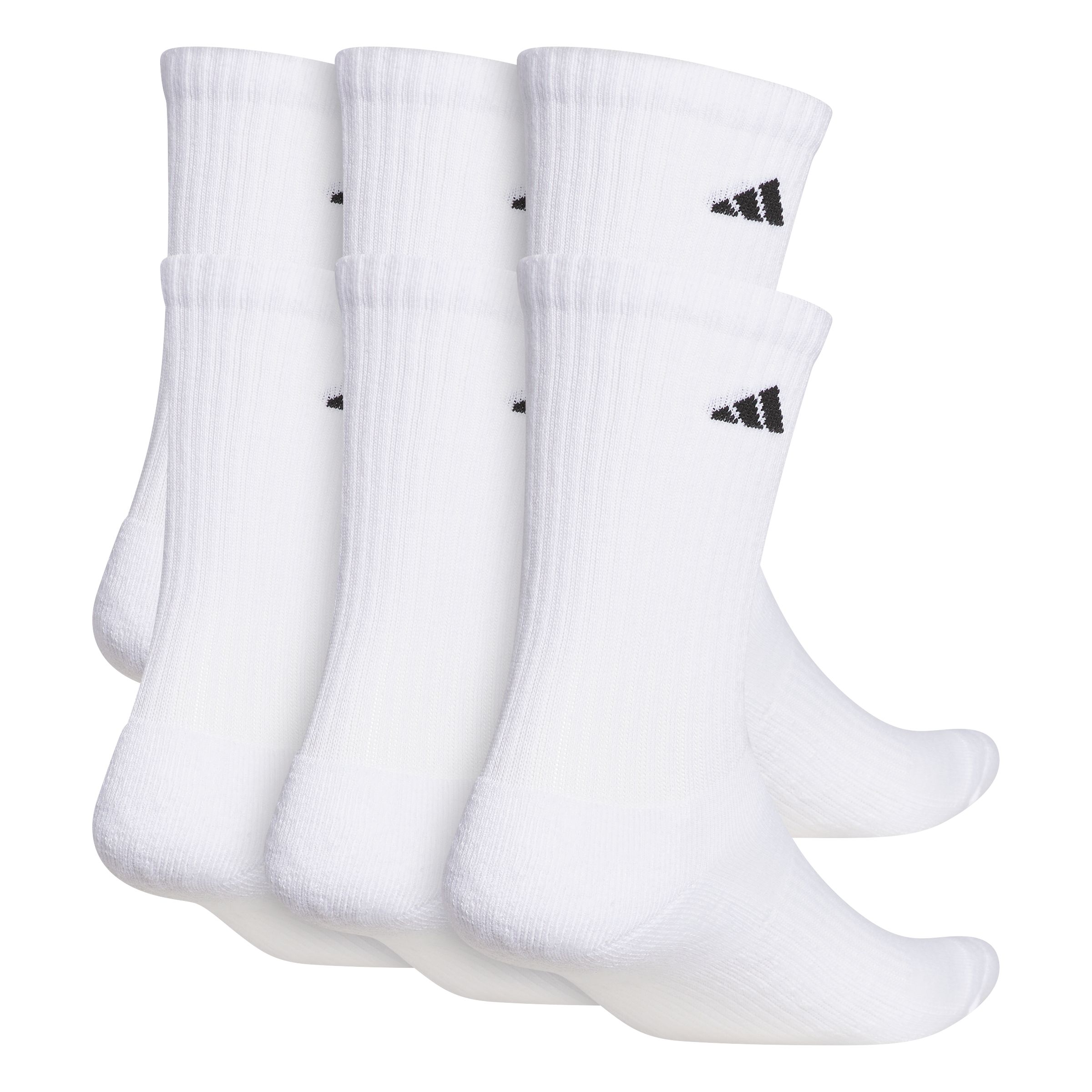 adidas Women's Athletic Sweatshirt Socks - 6 Pack