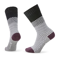 Smartwool Women's Popcorn Cable Crew Socks Composite_or_Mixed