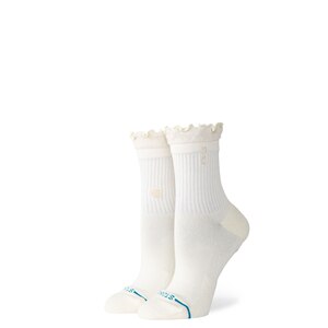 Stance Women's Ruffle BB Quarter Crew Socks