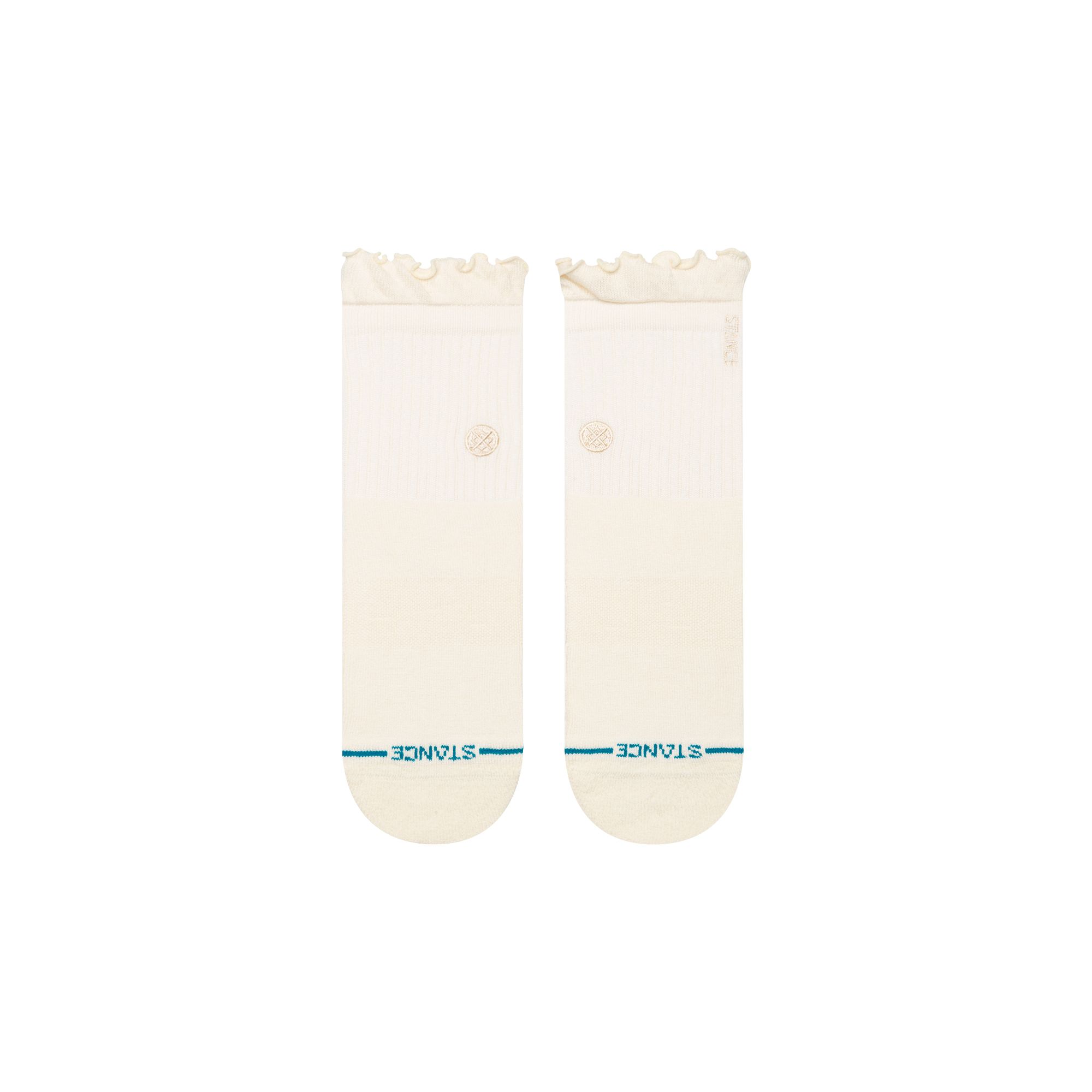 Stance Women's Ruffle BB Quarter Crew Socks
