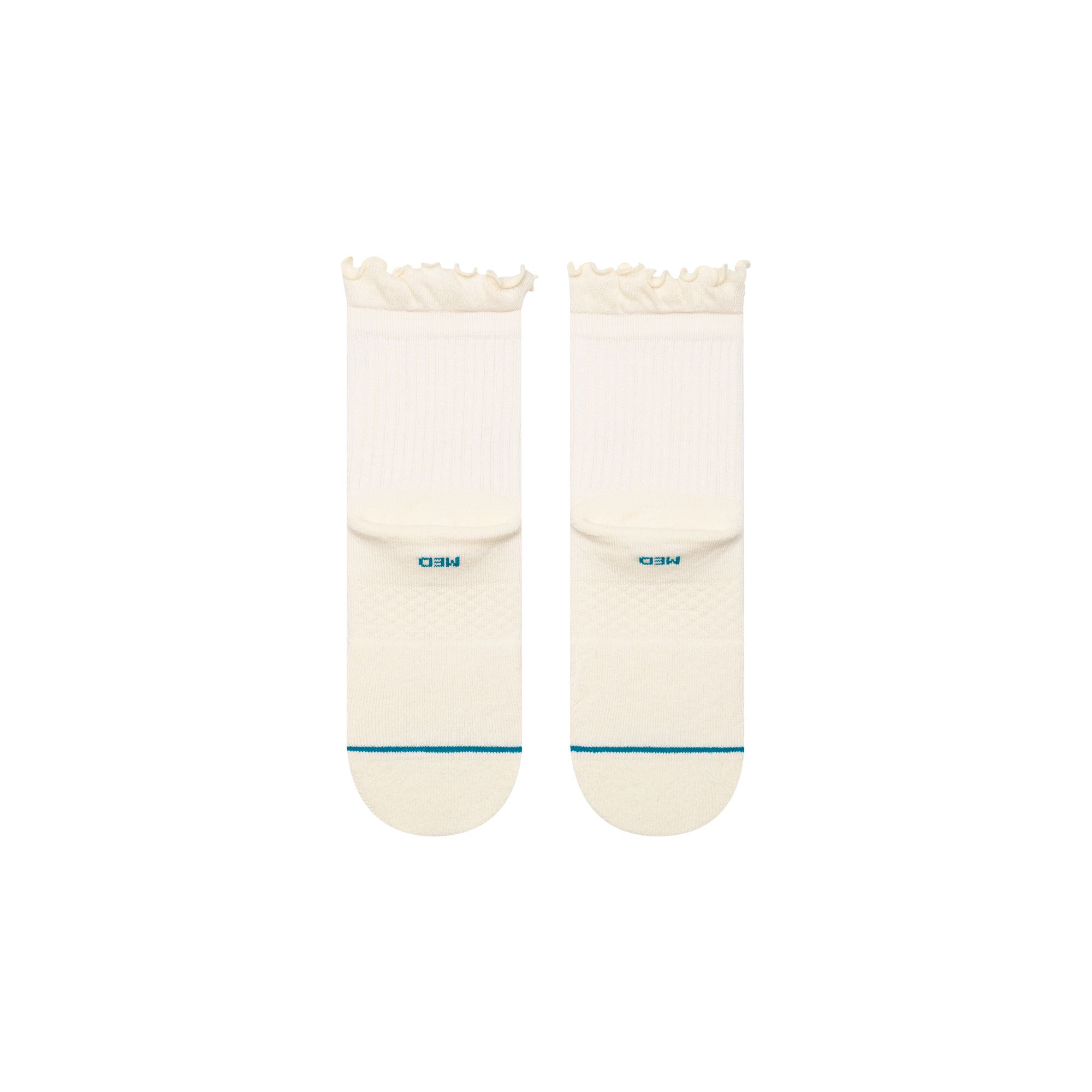 Stance Women's Ruffle BB Quarter Crew Socks