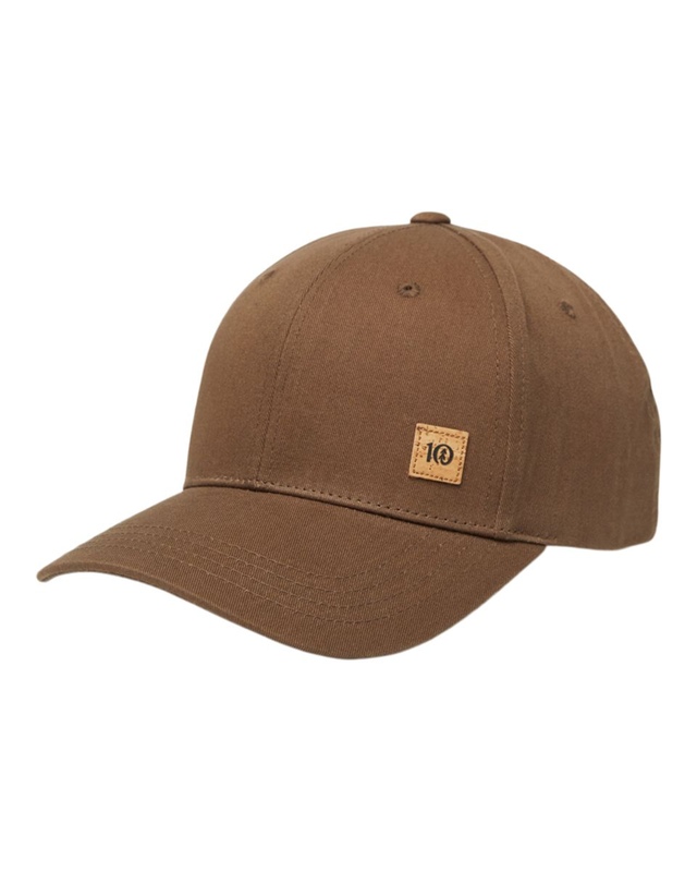 Tentree Women's Cork Icon Elevation Snapback Hat Front_Angled_Left