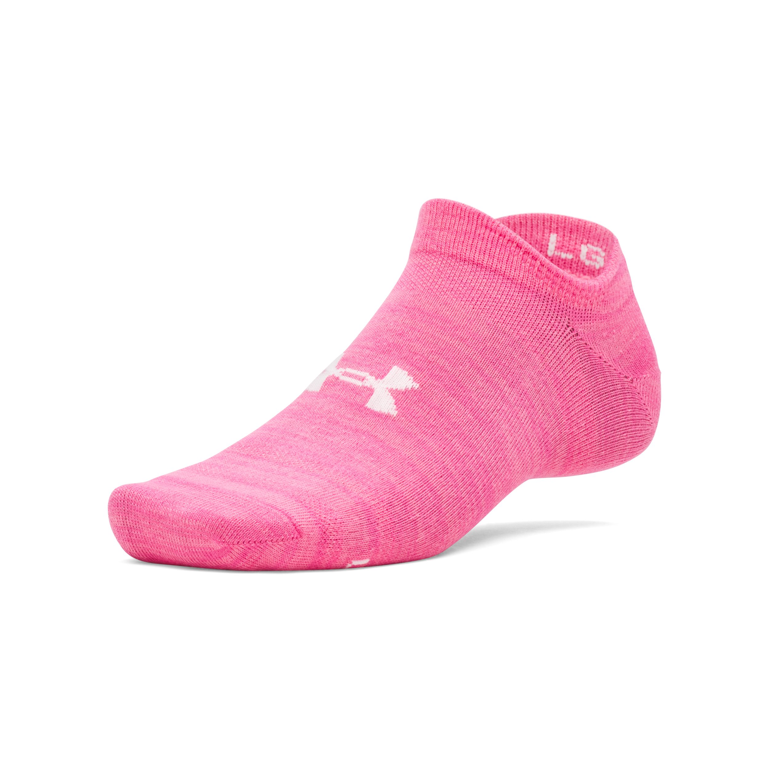 Under Armour Women's Essential Lightweight No Show Socks - 6 Pack