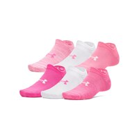 Under Armour Women's Essential Lightweight No Show Socks - 6 Pack
