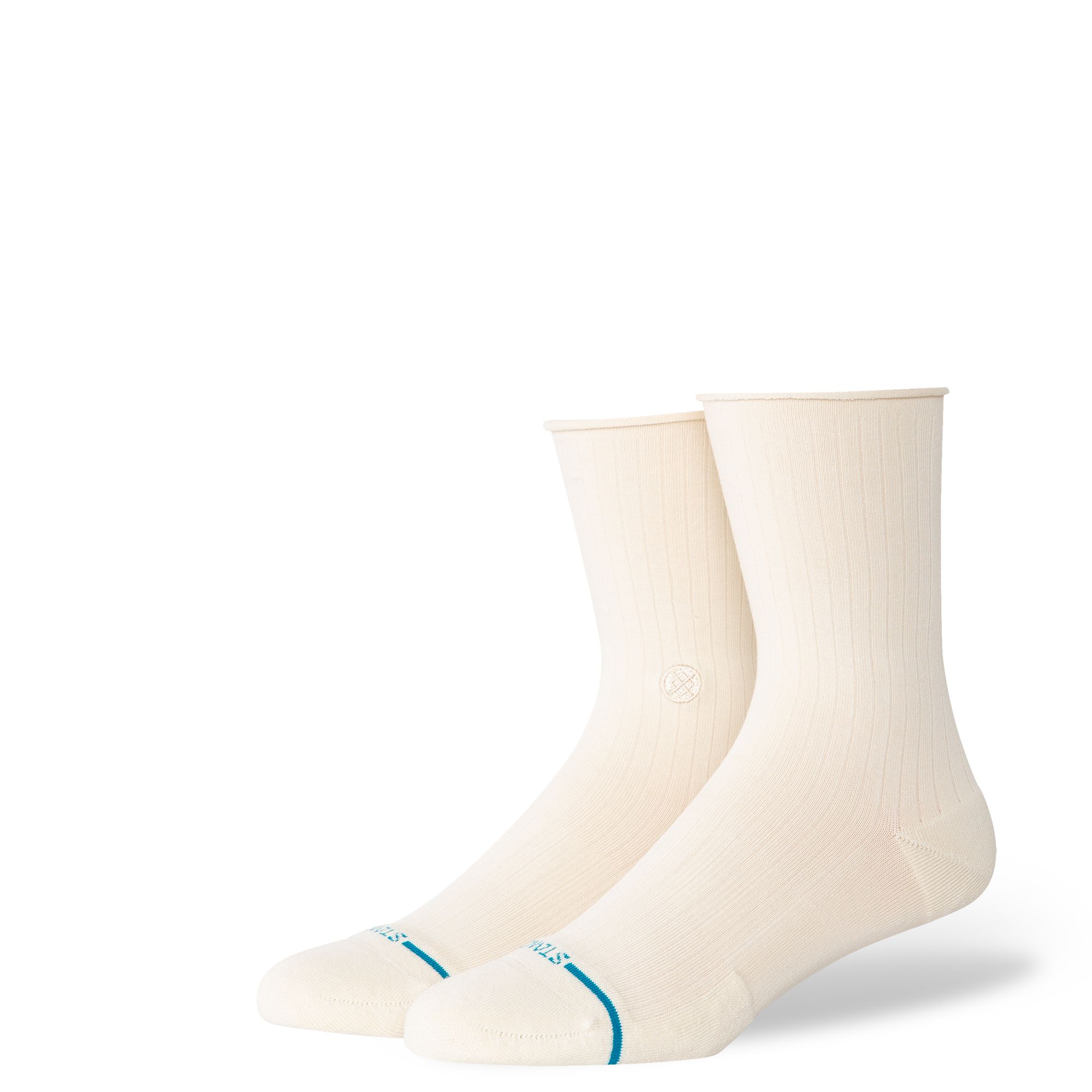 Stance Women's Rolled Cuff Quarter Crew Socks