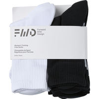 FWD Women's Athletic Crew Socks 6-pk Front_Flat