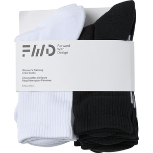 FWD Women's Athletic Crew Socks 6-pk