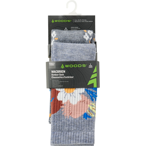 Woods Women's Macbrien Merino Wool Outdoor Socks 2-pk