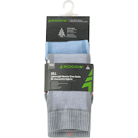 Woods Women's Gill Quarter Crew Socks 2-pk Front_Flat