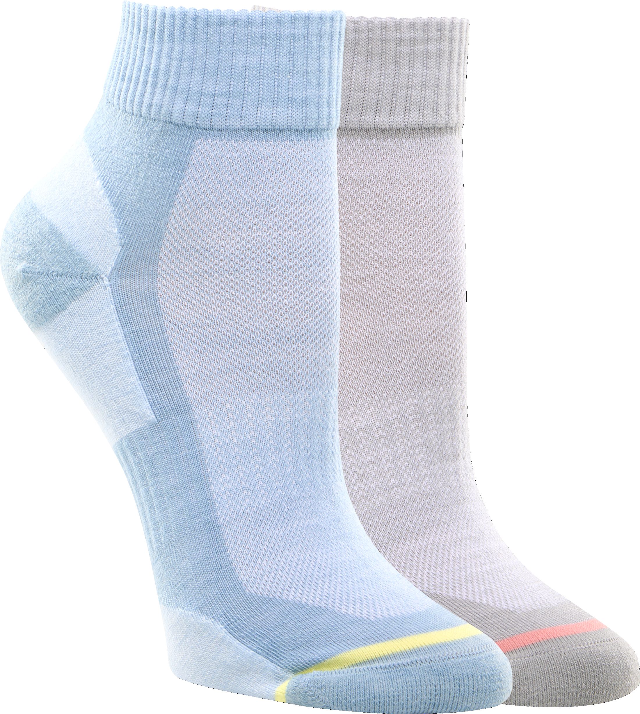 Woods Women's Gill Quarter Crew Socks 2-pk