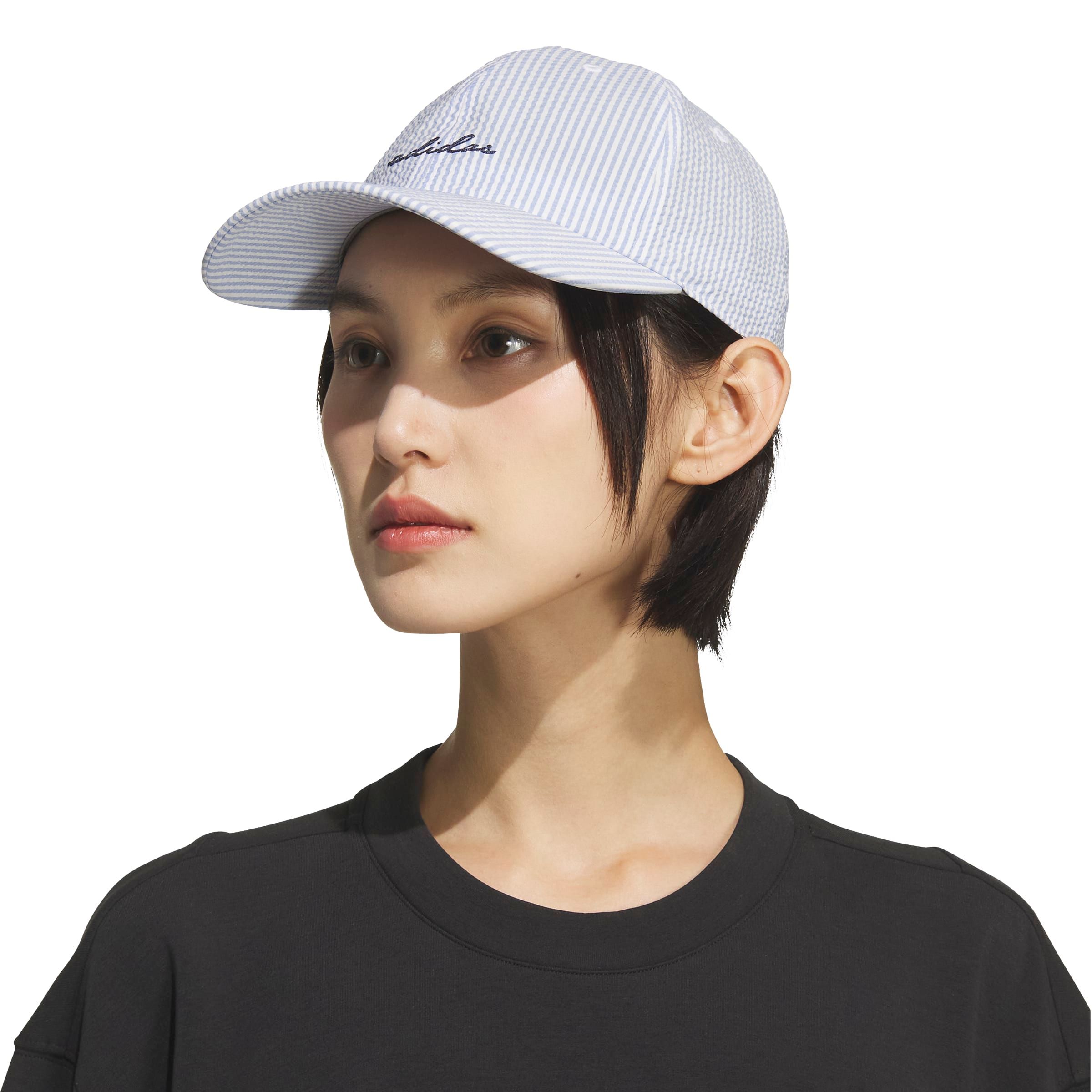 adidas Women's Seersucker Adjustable Strapback Hat