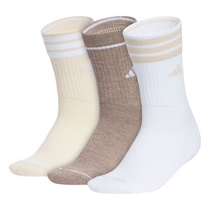 adidas Women's 3-stripes Cushioned 4.0 Crew Socks - 3 Pack