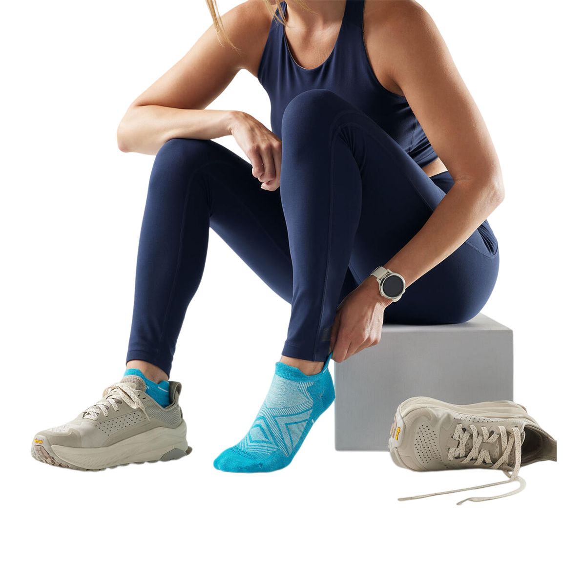 Smartwool Women's Run Zero Cushion No Show Running Socks