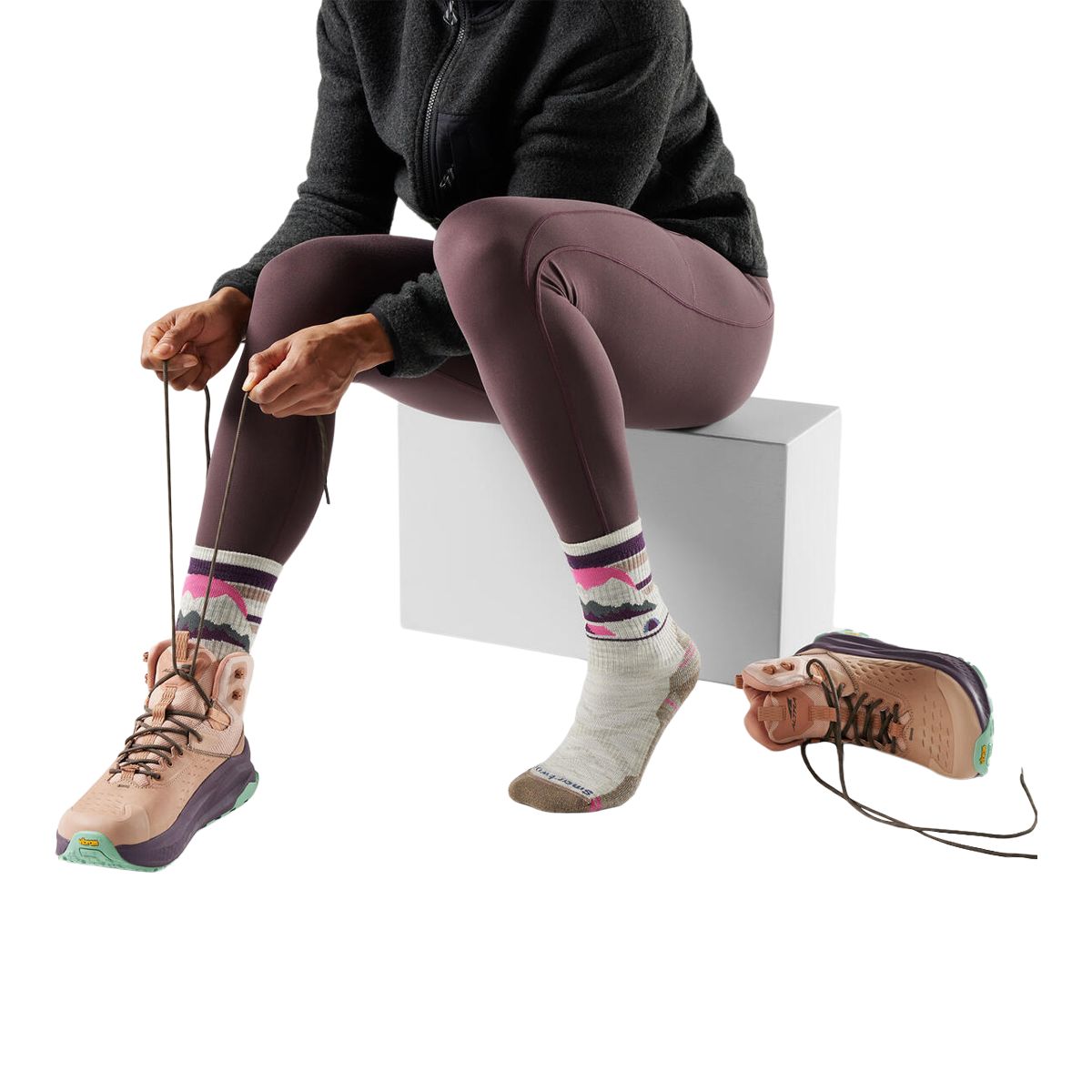 Smartwool Women's Hike Mount Moon Light Cushion Outdoor Socks