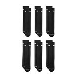 Nike Men's Everyday Elevated Dri-FIT Breathable Socks - 6pk Front_Flat