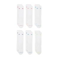 Nike Women's Everyday Elevated Crew E Socks 6-pk Front_Flat