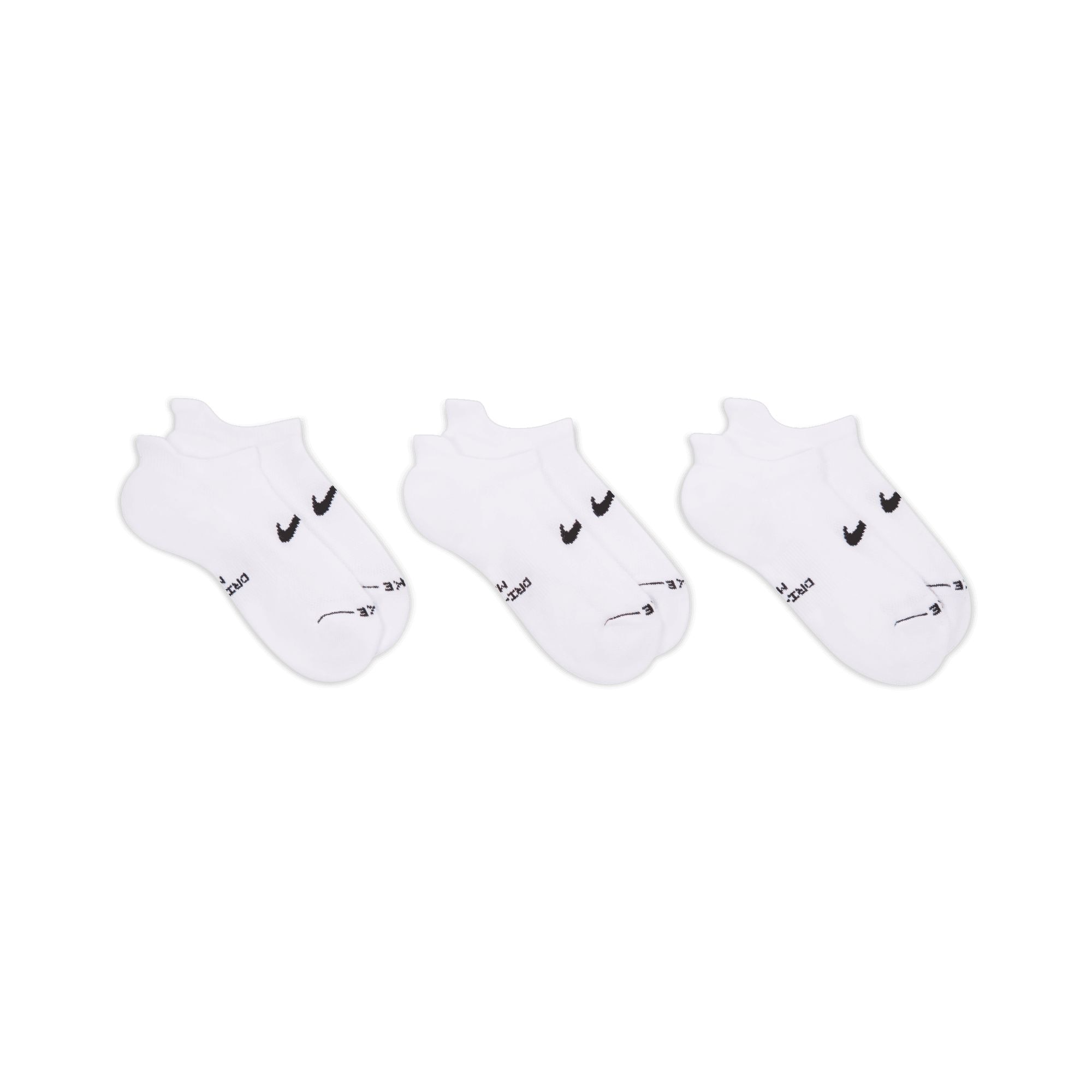 Nike Women's Everyday Elevated No Show Socks 3-pk