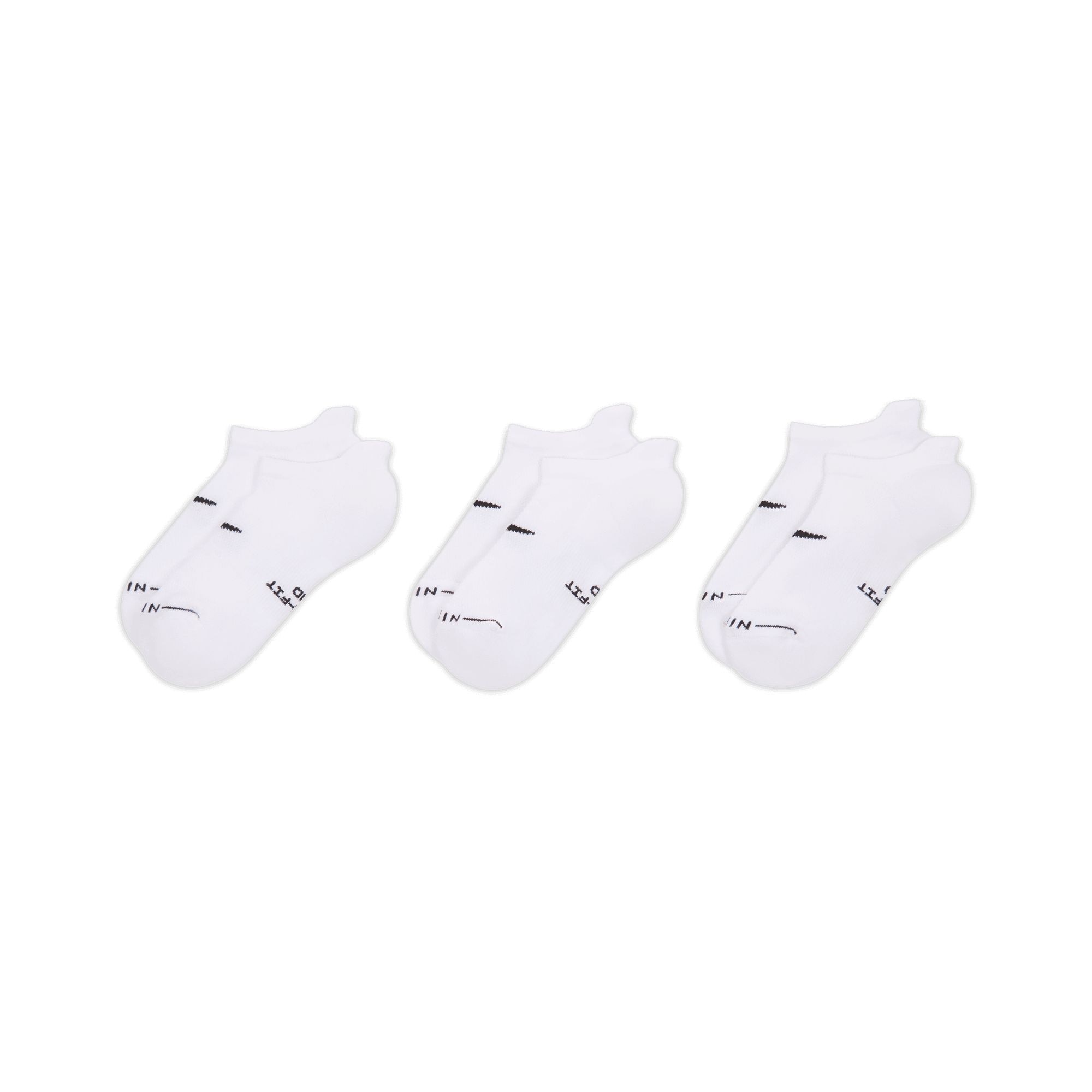 Nike Women's Everyday Elevated No Show Socks 3-pk