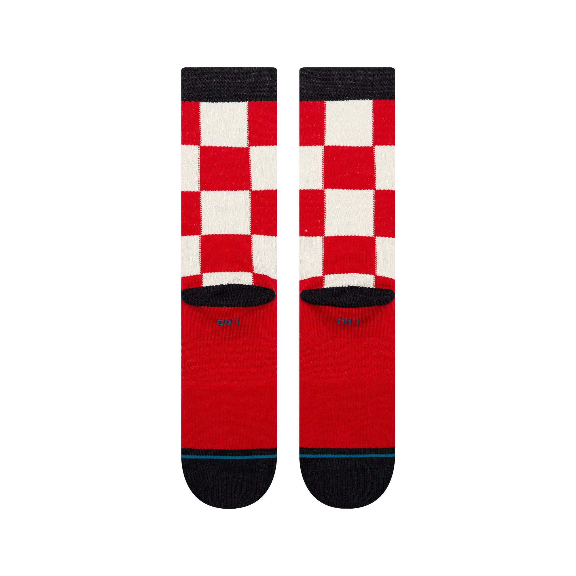 Stance Women's Chaturanga Checker Crew Socks