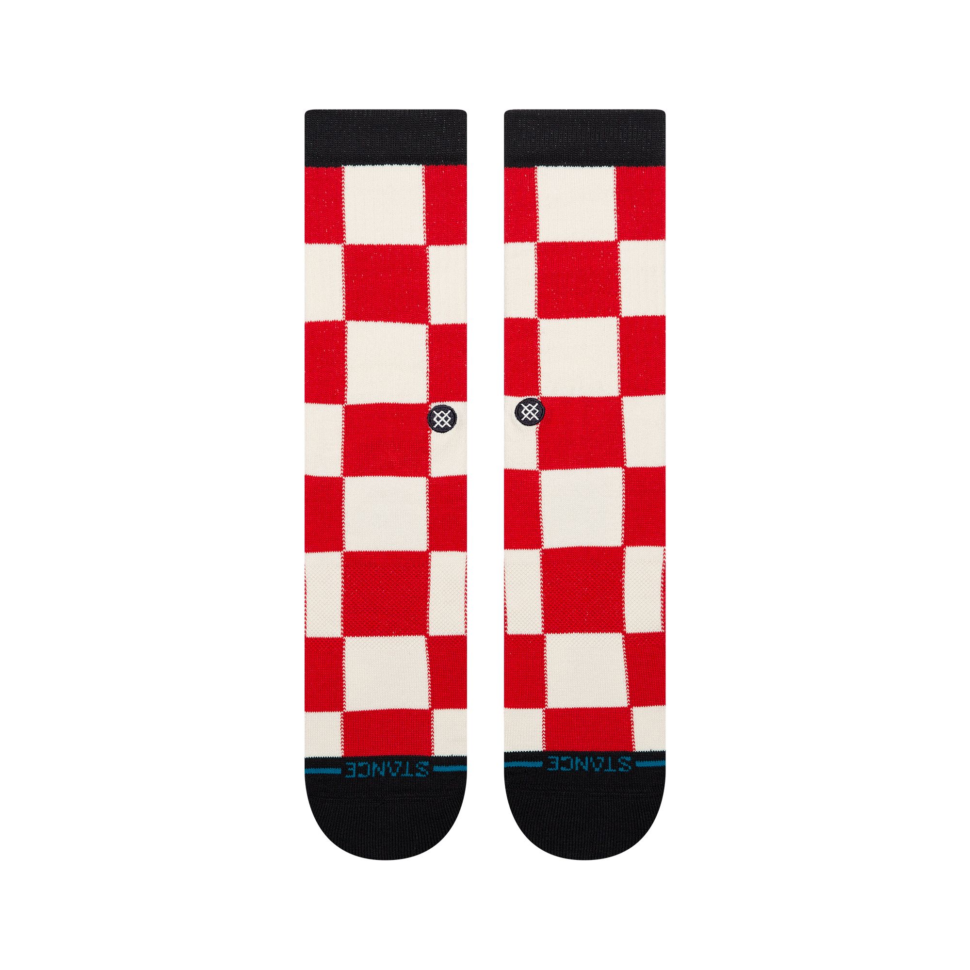 Stance Women's Chaturanga Checker Crew Socks