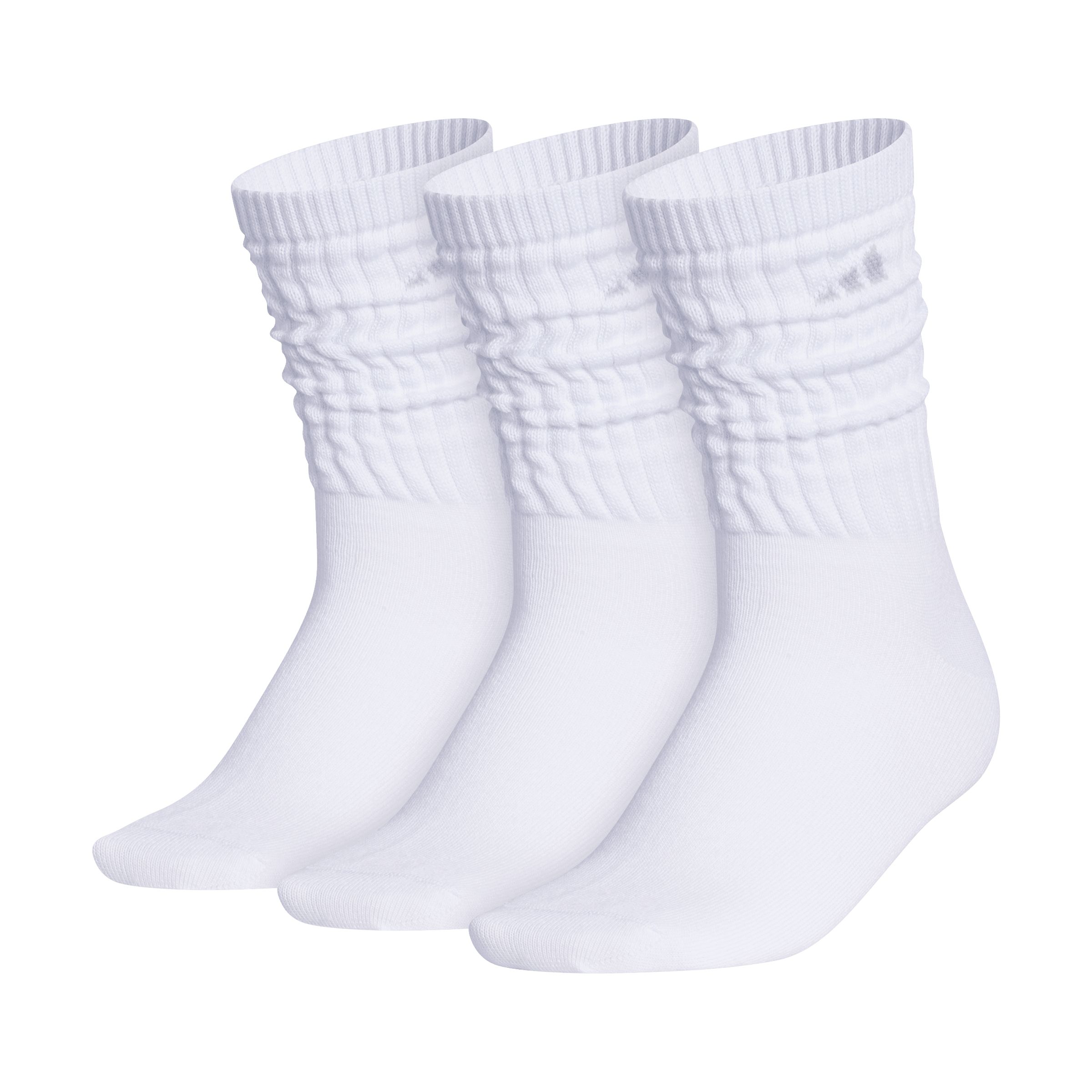 adidas Women's Scrunch Crew Socks 2-pk