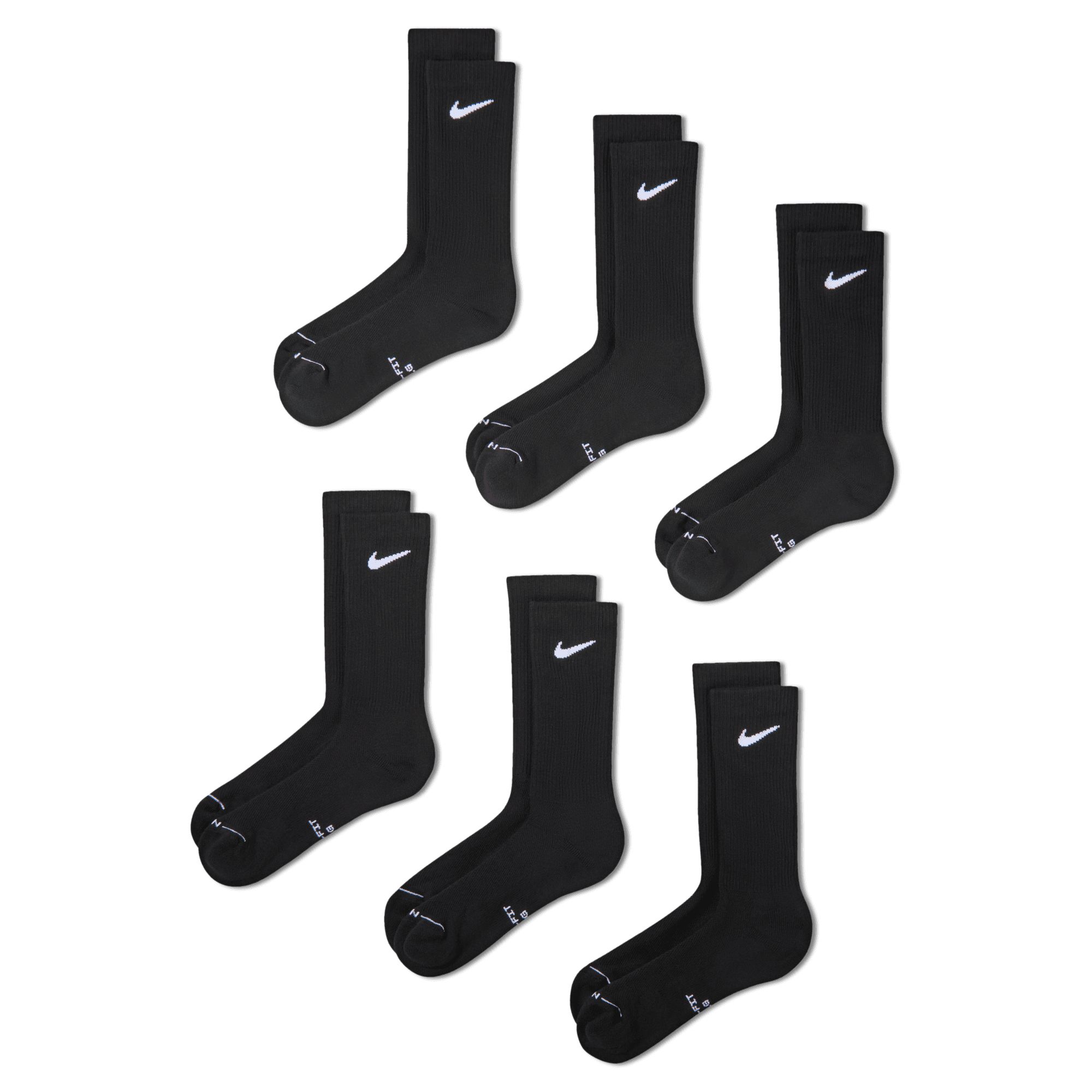 Nike Men's Everyday Elevated Dri-FIT Breathable Socks - 6pk