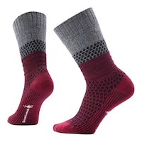 Smartwool Women's Popcorn Donegal Cushioned Cable Crew Socks Composite_or_Mixed
