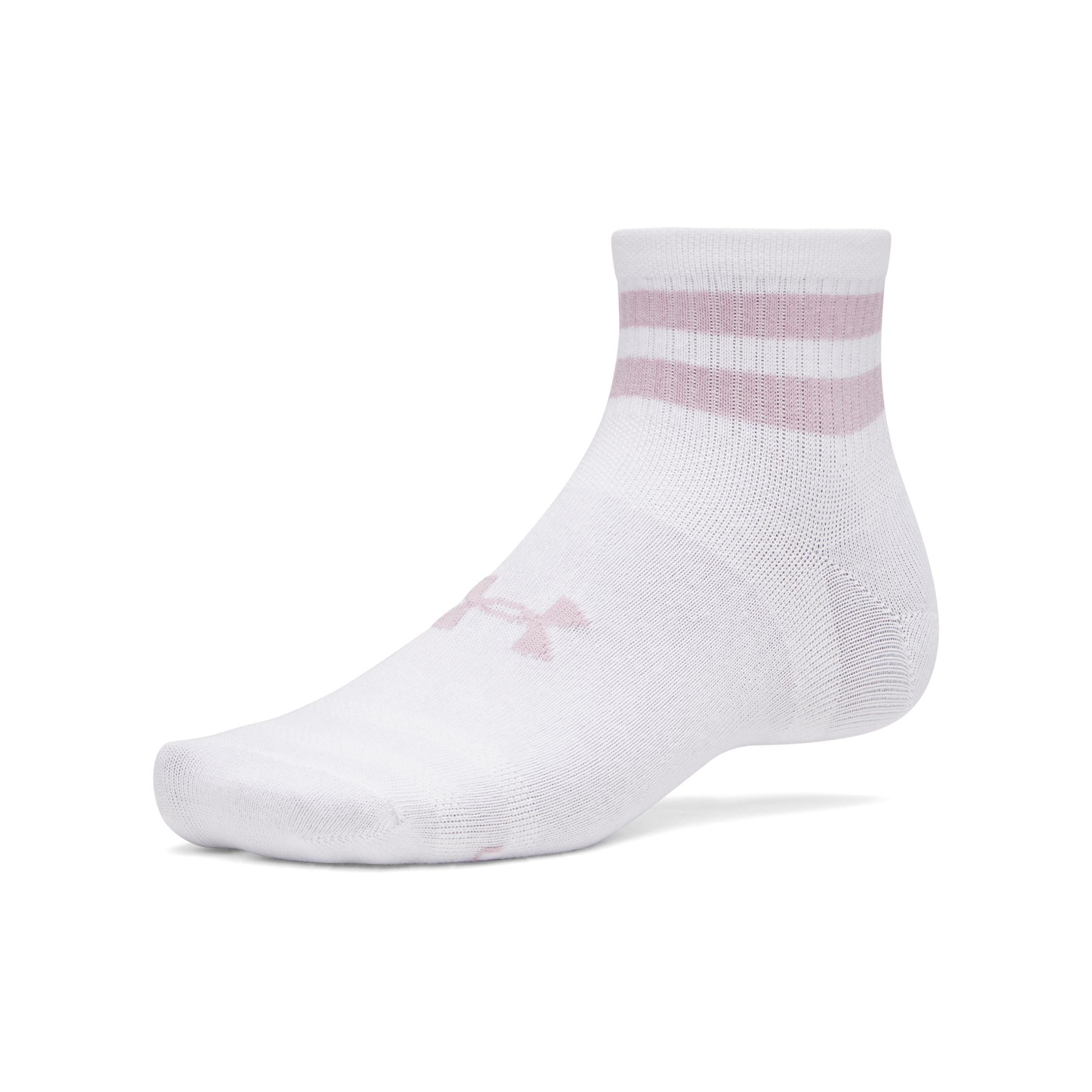 Under Armour Women's Essential Quarter Crew Socks - 6pk