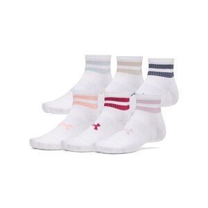 Under Armour Essential Quarter Crew Socks - 6pk
