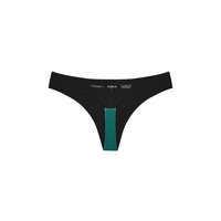 Huha Women's Underwear Low Thong Front_Flat