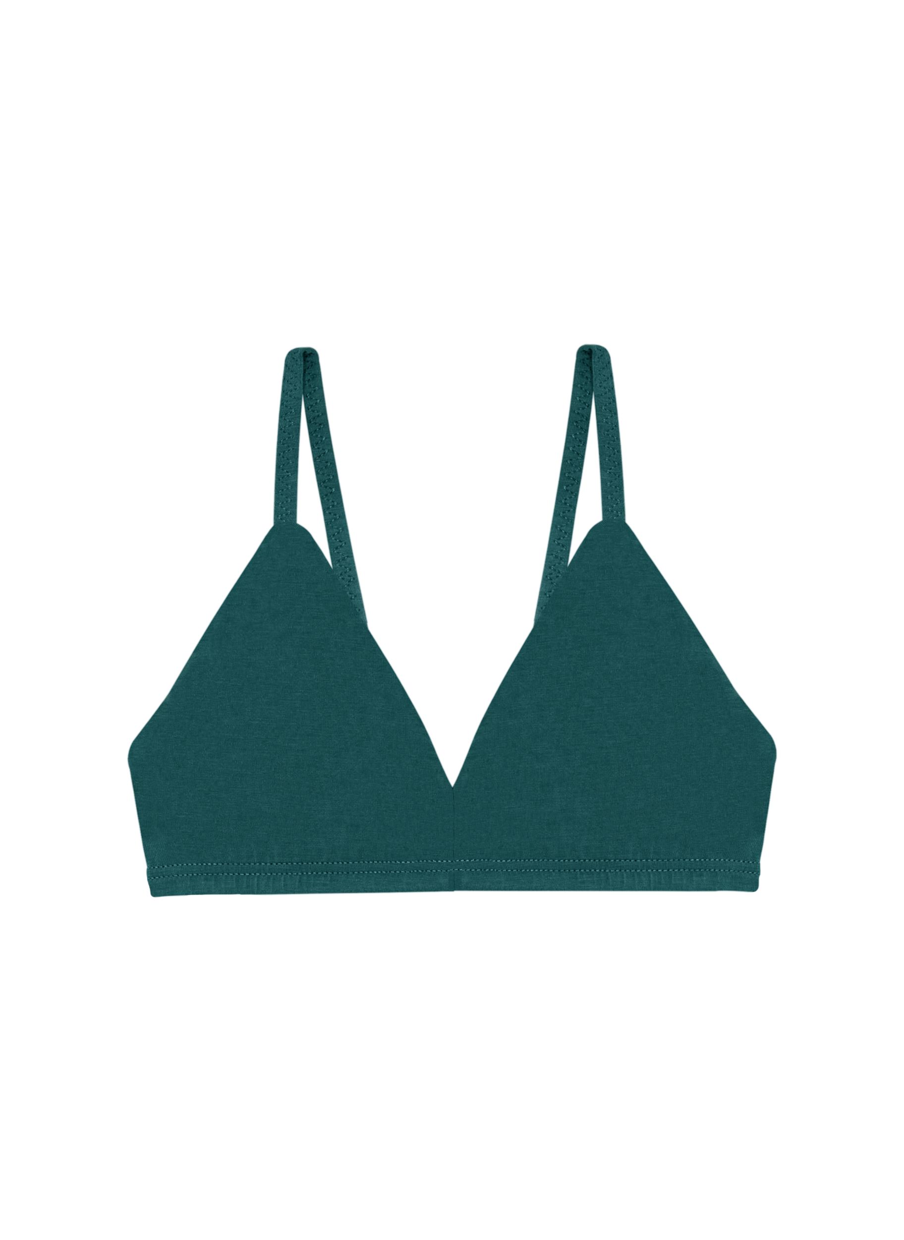 HUHA Women's Triangle Bra - Breathable Underwire-Free