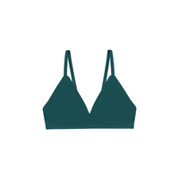Huha Women's Underwear Triangle Low Sports Bra Front_Flat