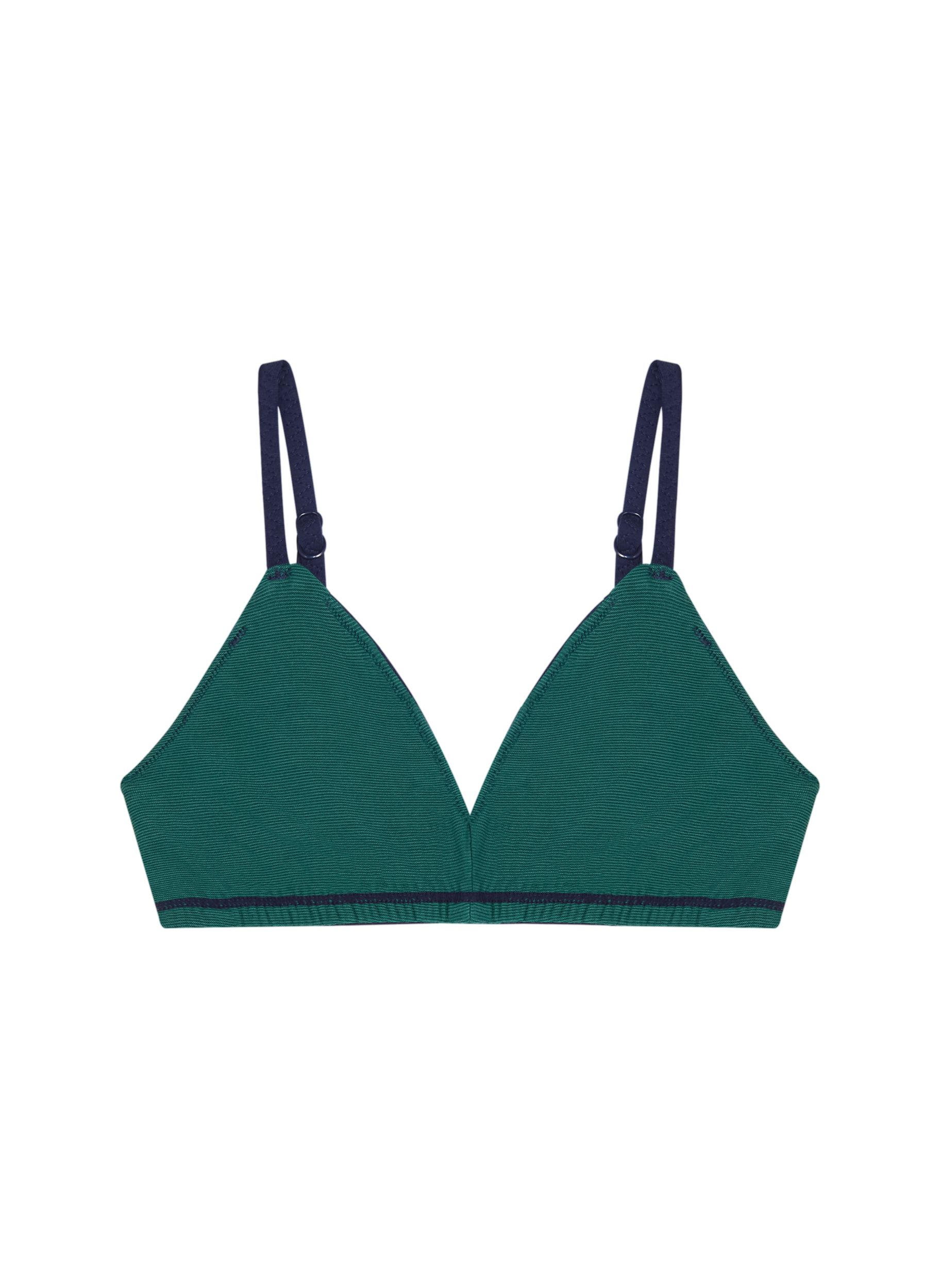 HUHA Women's Triangle Bra - Breathable Underwire-Free
