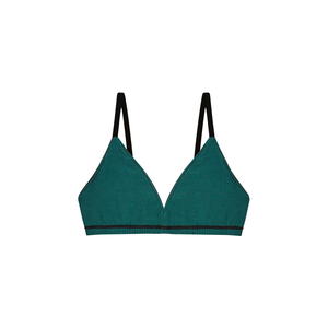 HUHA Women's Triangle Low Sports Bra - Breathable Underwire-Free