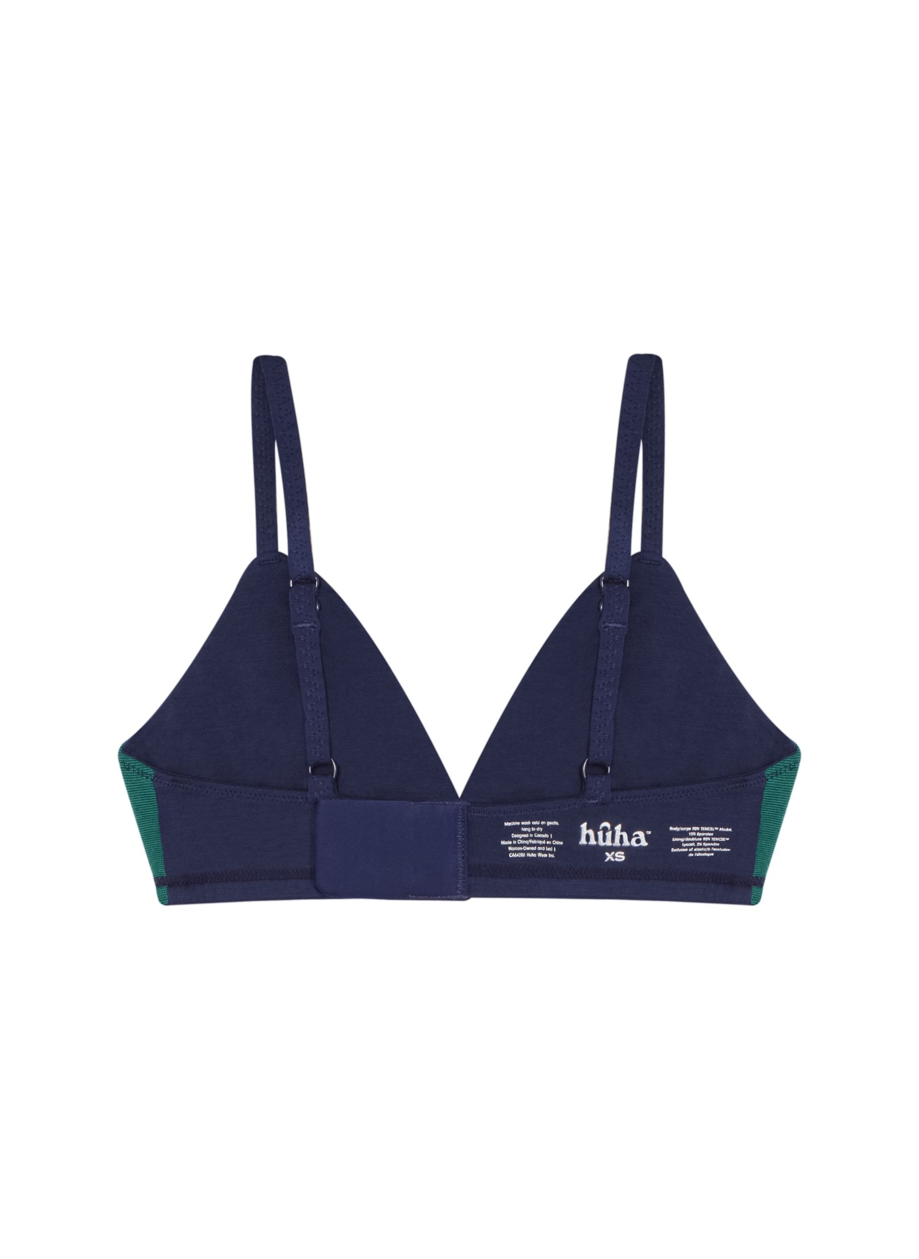 HUHA Women's Triangle Bra - Breathable Underwire-Free