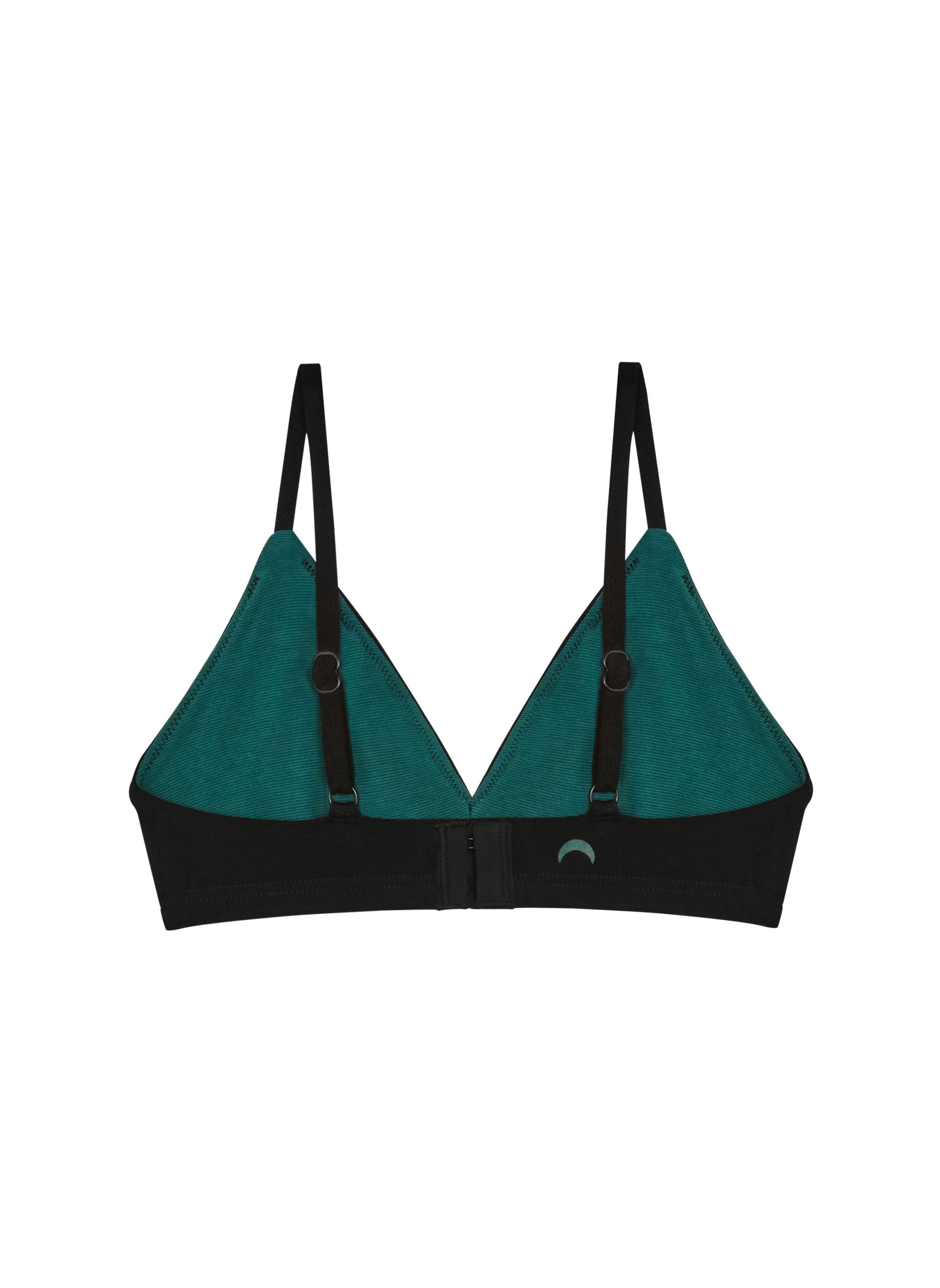 HUHA Women's Triangle Low Sports Bra - Breathable Underwire-Free