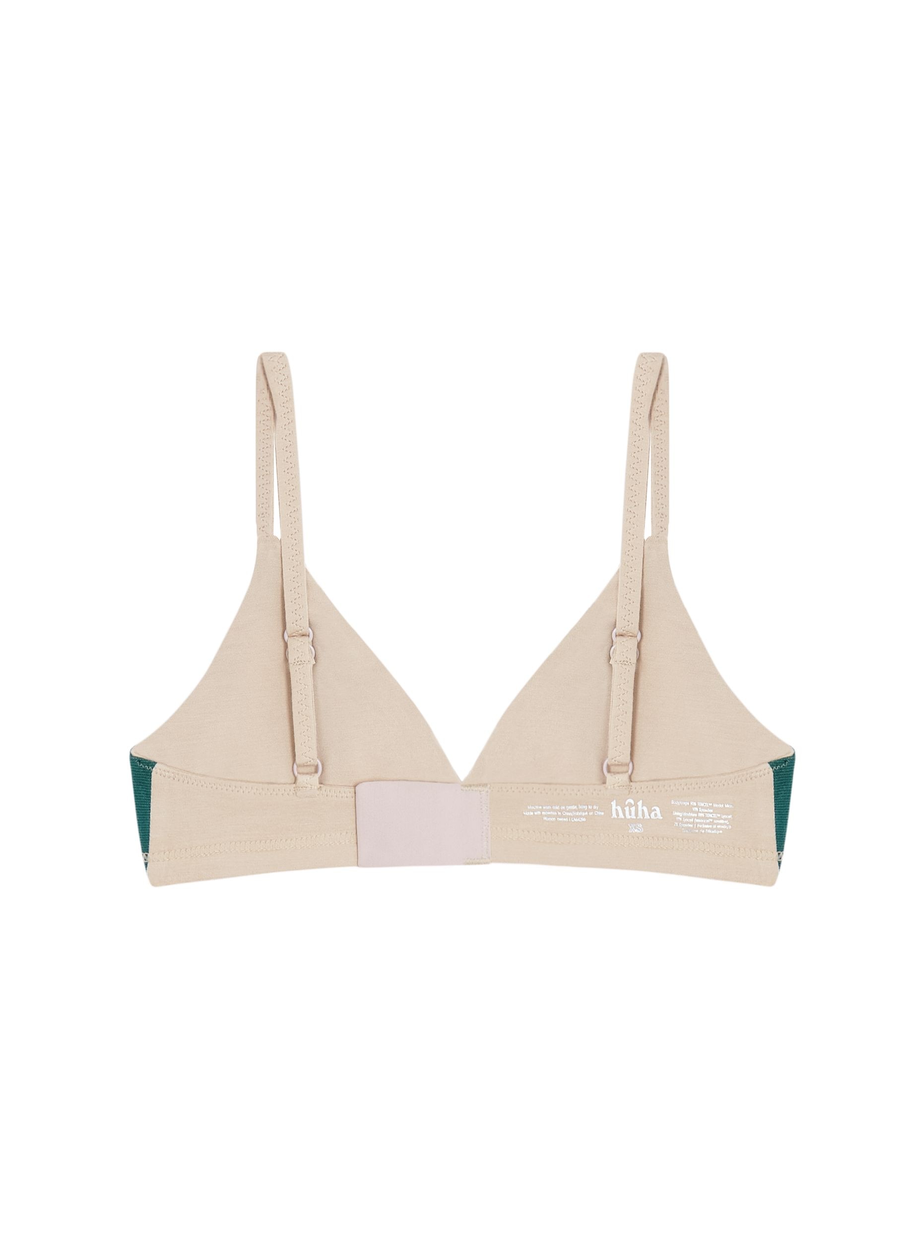 HUHA Women's Triangle Bra - Breathable Underwire-Free