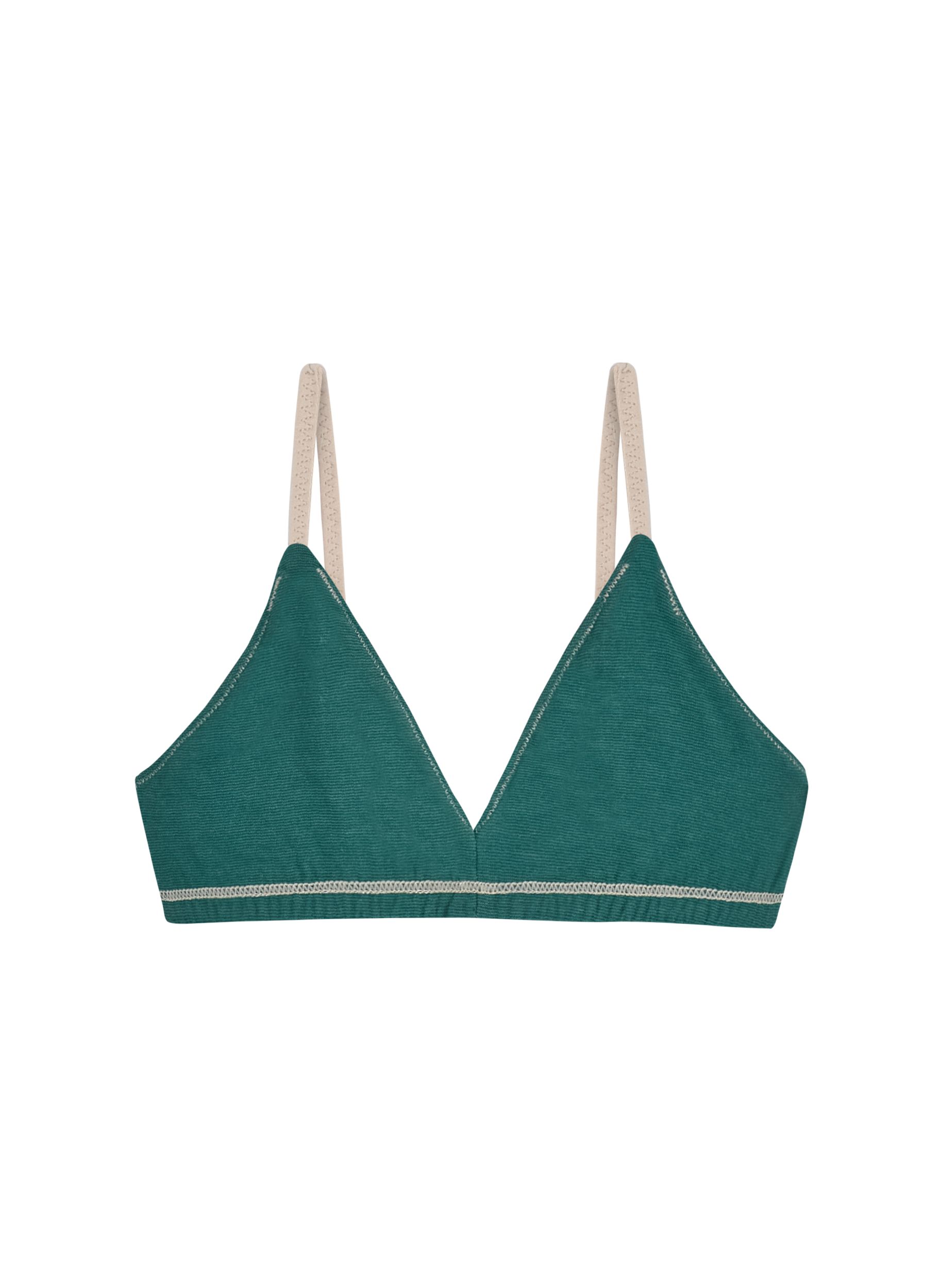 HUHA Women's Triangle Bra - Breathable Underwire-Free