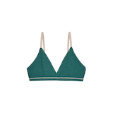 HUHA Women's Triangle Bra - Breathable Underwire-Free Front_Flat