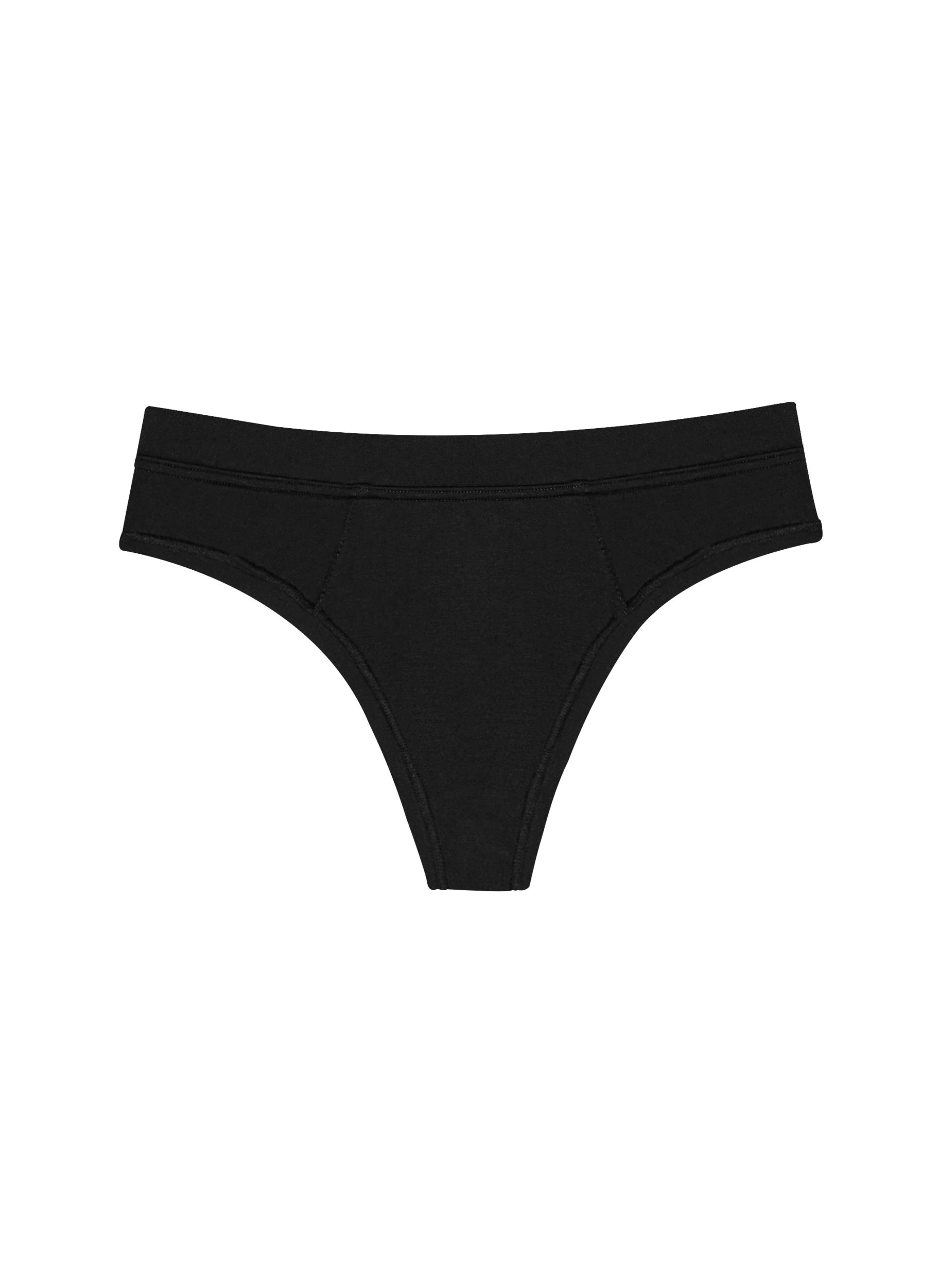 Huha Women's Underwear Mid Thong Bottom