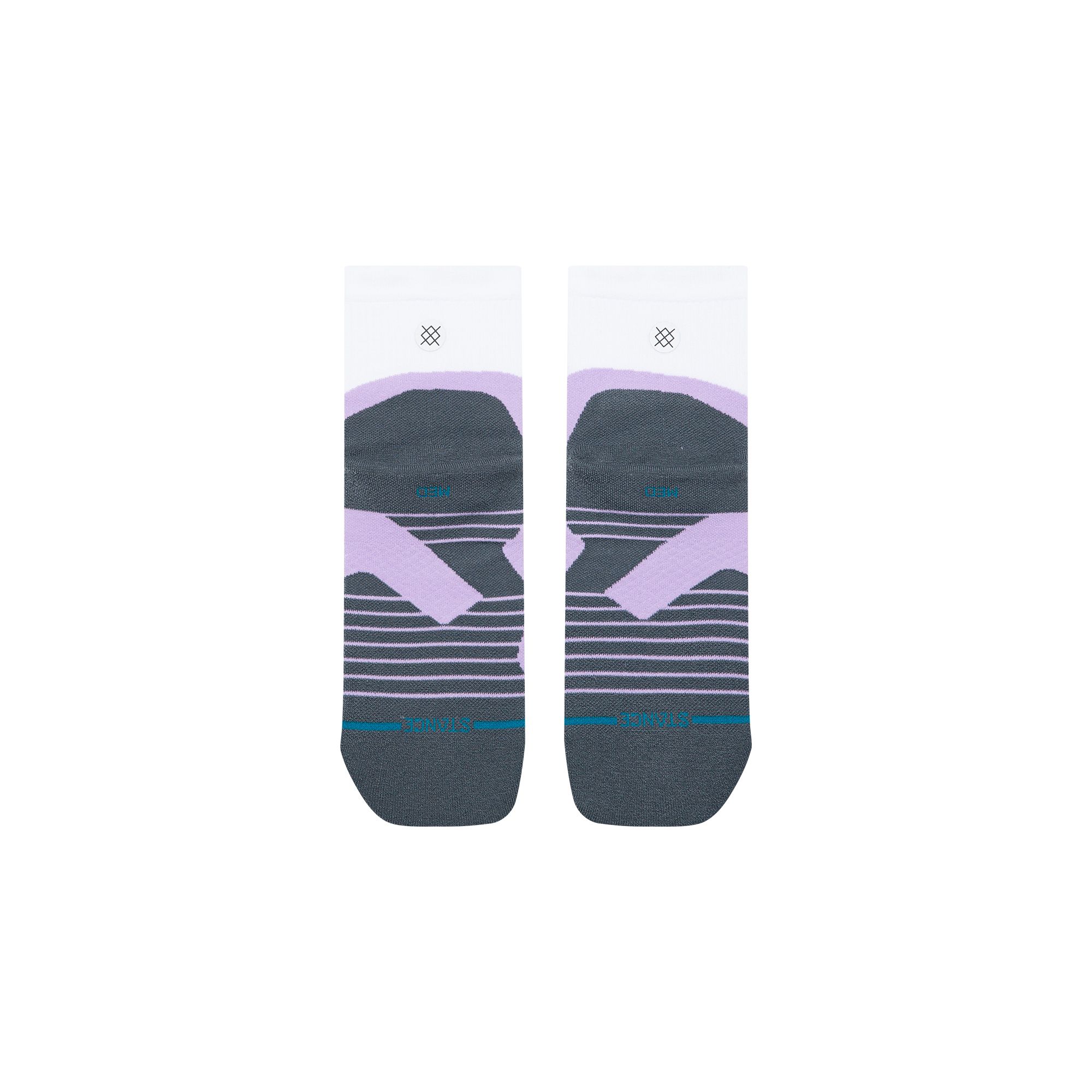 Stance Women's Run Pace Quarter Crew Socks