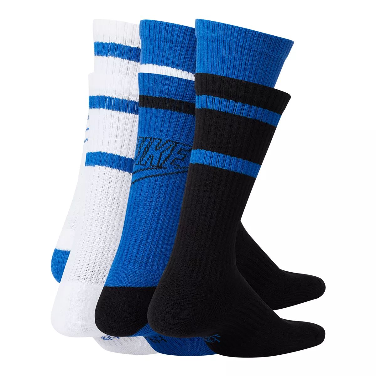 Nike Kids' Everyday Cushioned Graphic 2 Crew Socks - 6 Pack